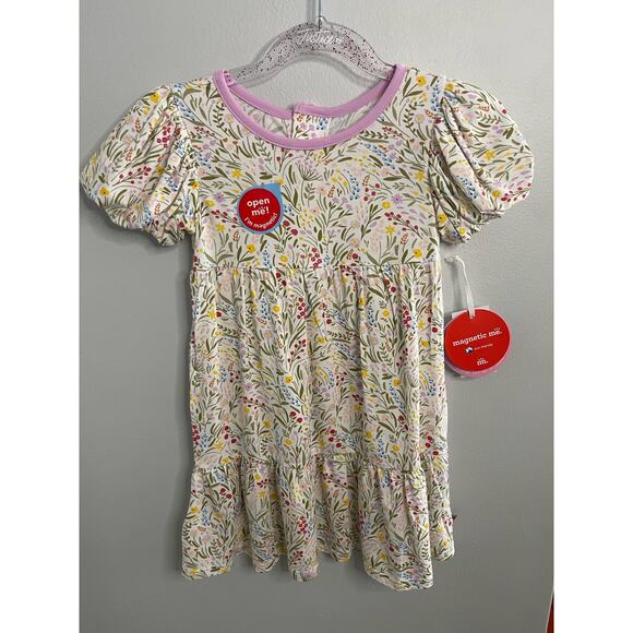 Magnetic Me Ashleigh Modal Floral Dress - Picture 1 of 3